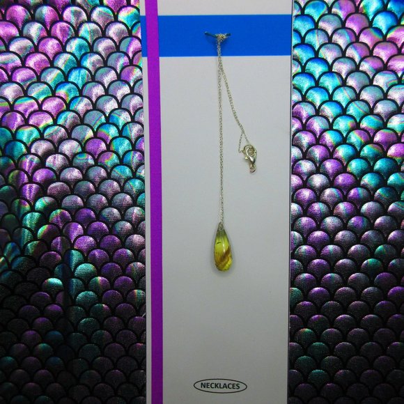 Smoky Citrine Faceted Gemstone 18" Dainty Necklace - Picture 2 of 3